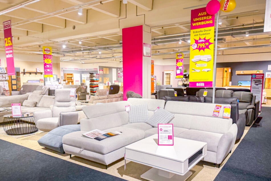 Die besten Deals bekommt Ihr bei Möbel Boss in Wittlich am verkaufsoffenen Sonntag (8.3.).