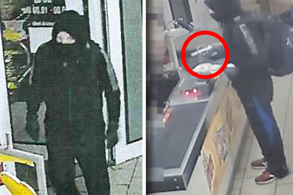 Überfall auf Supermarkt in der Johannstadt: Wer kennt den Pistolenmann?
