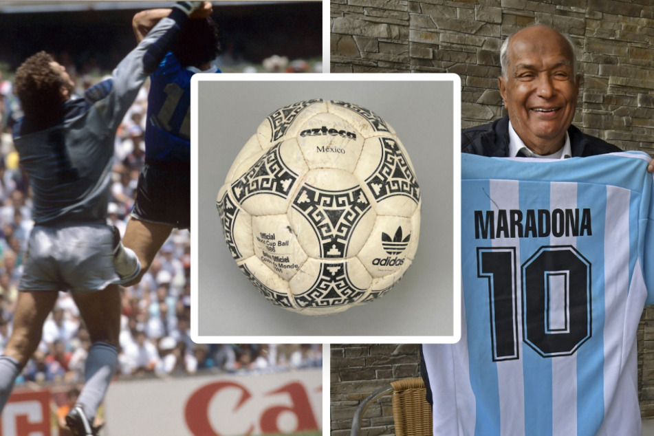 Lukrative Fehlentscheidung: Maradona-Ball macht Ex-Schiri reich!