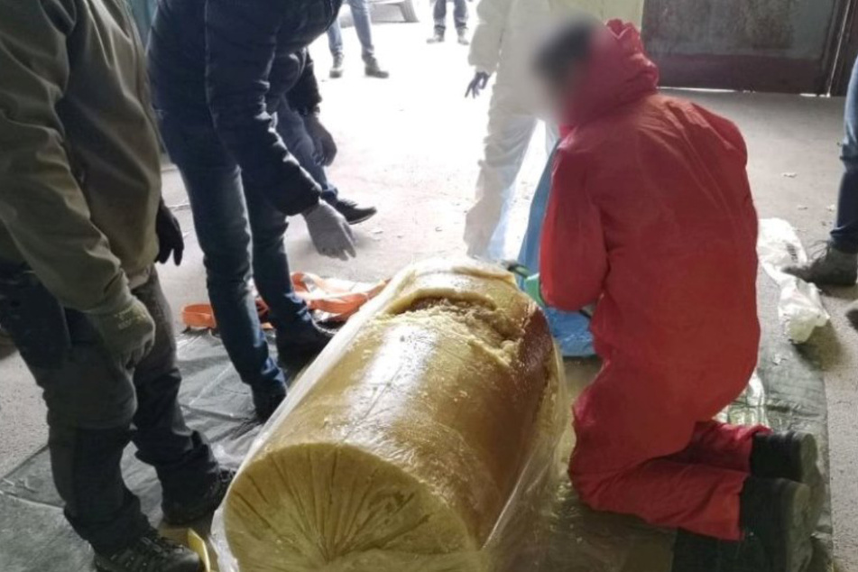 Das Kokain war in gefrorenem Ananasbrei versteckt.
