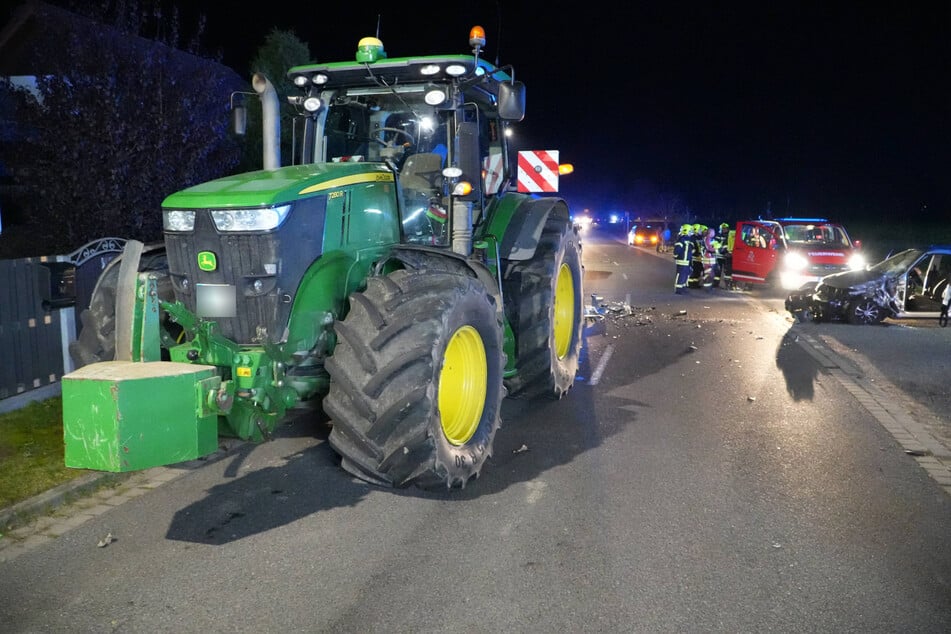 Im Landkreis Nordsachsen kam es am Mittwochabend zu einem Unfall.