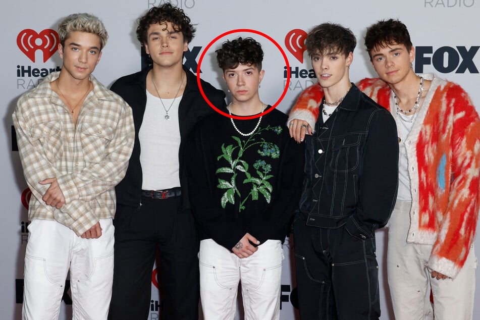 Jack Avery (26, M.) mit seinen Bandkollegen (v.l.n.r.) Daniel Seavey (27), Jonah Marais (27), Zach Herron (24) und Corbyn Besson (27). "Why Don't We" war bis 2022 aktiv.