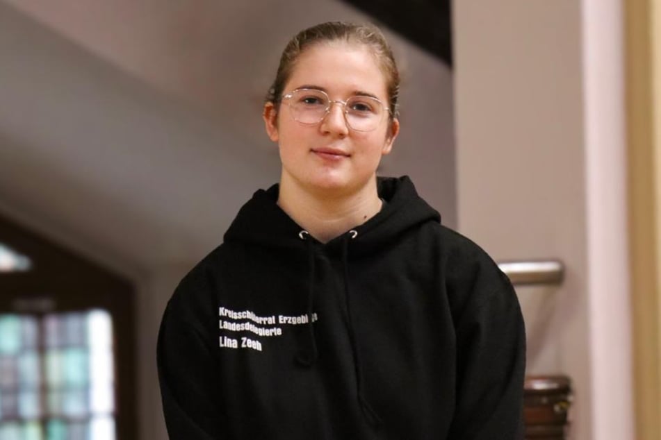 Lina Zeeh (15 Jahre) besucht die zehnte Klasse an der Heinrich-Heine-Oberschule in Lauter-Bernsbach.