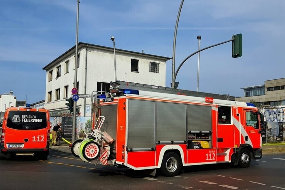 Die Feuerwehr war mit einem Großaufgebot vor Ort.