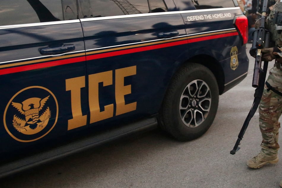 An ICE agent wounded a US Marshal and a suspect during an immigration raid in Los Angeles on Tuesday.