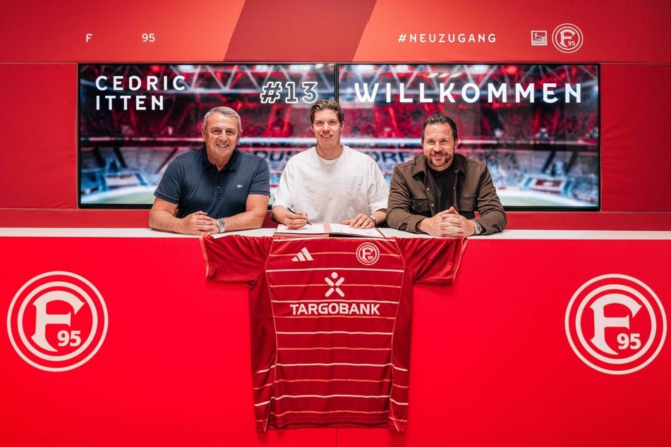 Cedric Itten (28, M.) soll die Fortuna kommende Saison bestenfalls in die Bundesliga ballern.