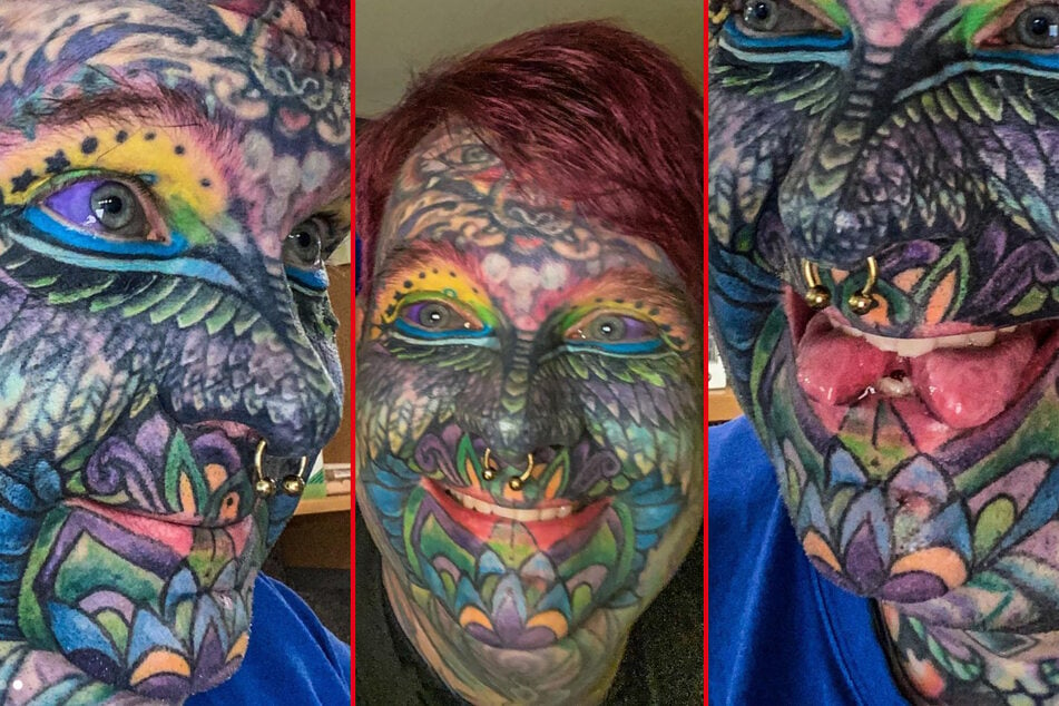 Extreme tattoos "open doors" for man who covered 90% of his body in ink