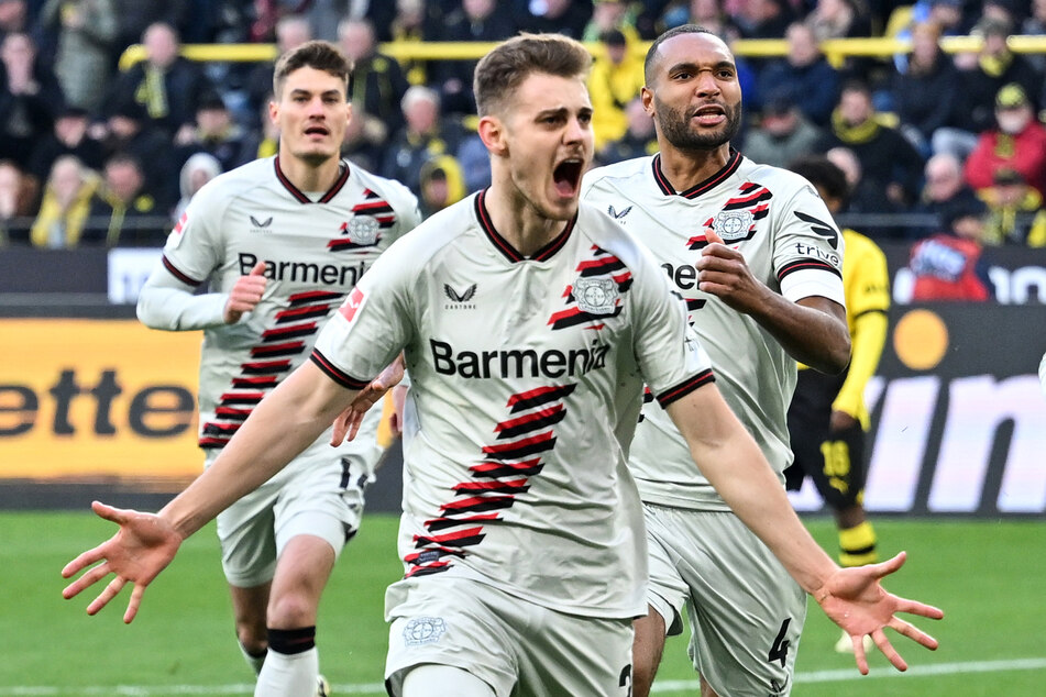 Josip Stanisic (24, M.) hat mit Bayer Leverkusen eine Saison für die Geschichtsbücher gespielt. Am Ende stand das Double aus Meisterschaft und Pokal.