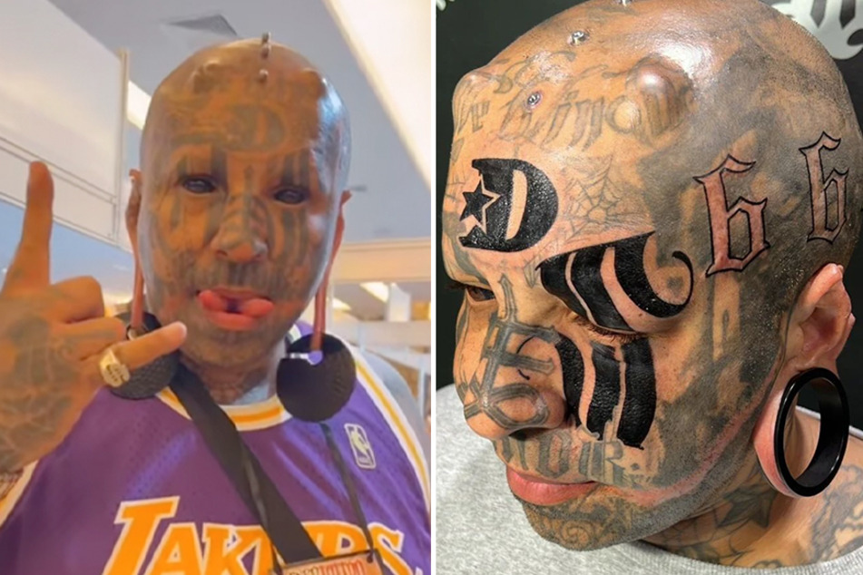 Tattoo and body modification "demon" gets the spider treatment