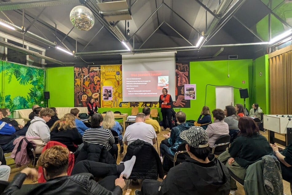 Die Mieterversammlung im Stadtteil Sellerhausen Ende Februar war gut besucht.