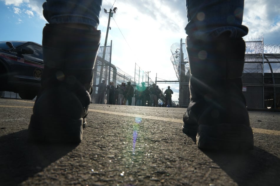 A lawsuit filed on Saturday accuses US Immigration and Customs Enforcement of subjecting people detained at the Camp East Montana facility in Texas to "dangerous and abusive" conditions.