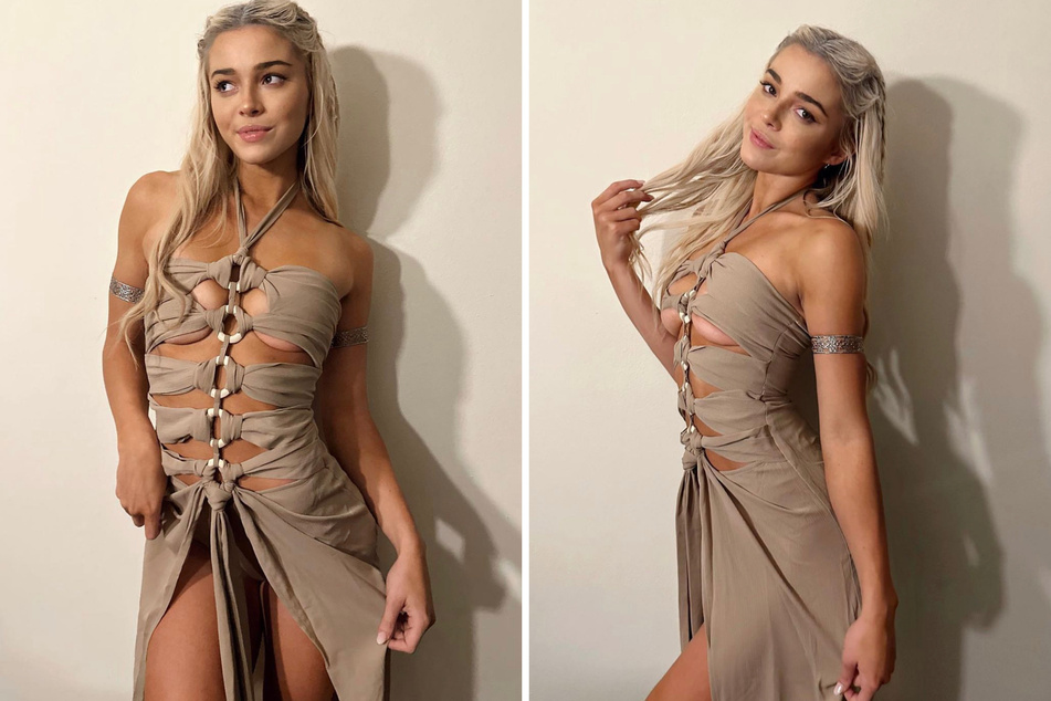 Still on cloud nine from her costume, Olivia Dunne posted more pictures from her festive Halloween night on social media, driving fans absolutely bonkers.
