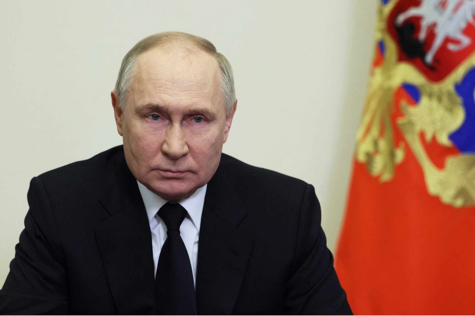 Russia's President Vladimir Putin delivered his address in Moscow on Saturday, one day after a gun attack on the Crocus City Hall.