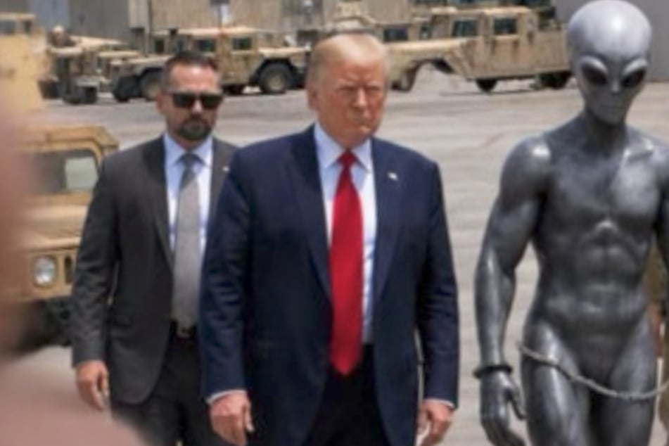 Alien-Festnahme, Weltraum-Herrscher und Drohungen: Trump sorgt mit skurrilen KI-Bildern für Aufsehen