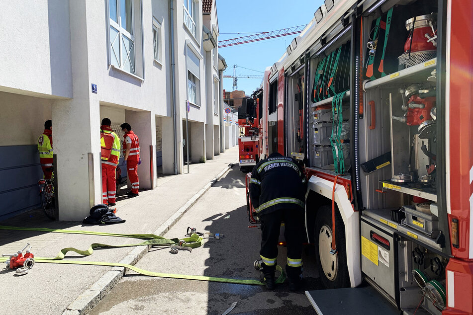 Der Schlauch zum Löschen kam am Donnerstag nicht zum Einsatz.