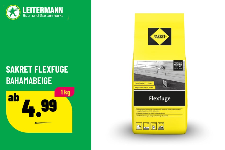 Sakret Flexfuge Bahamabeige