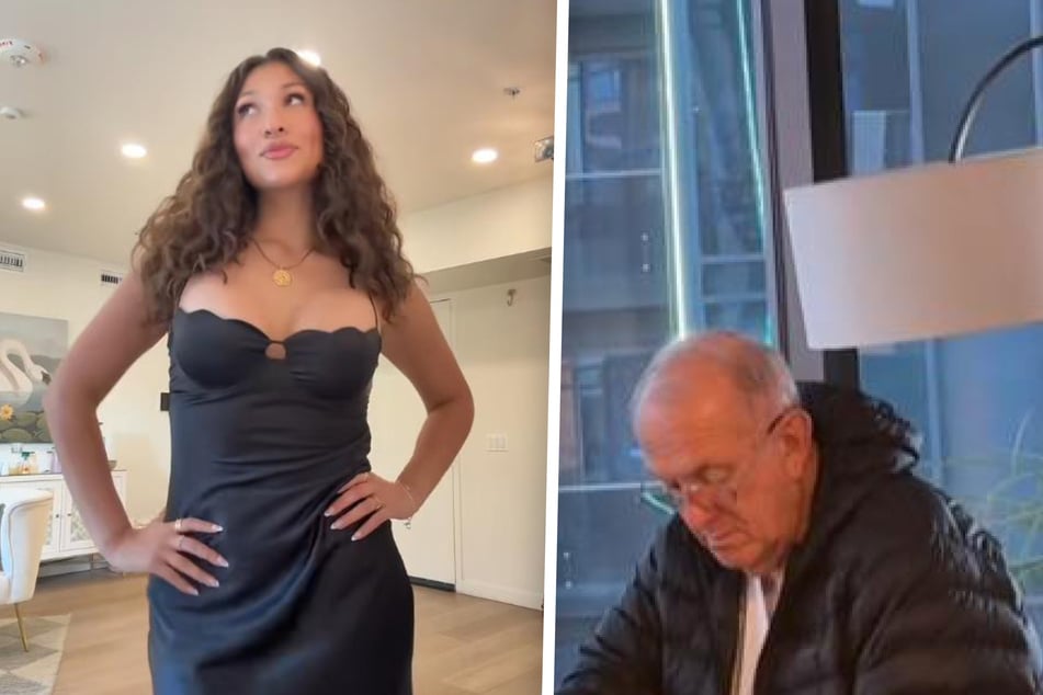 Alexia Torres lud auf TikTok ein Video ihres Opas Ernesto Suárez (75) hoch.