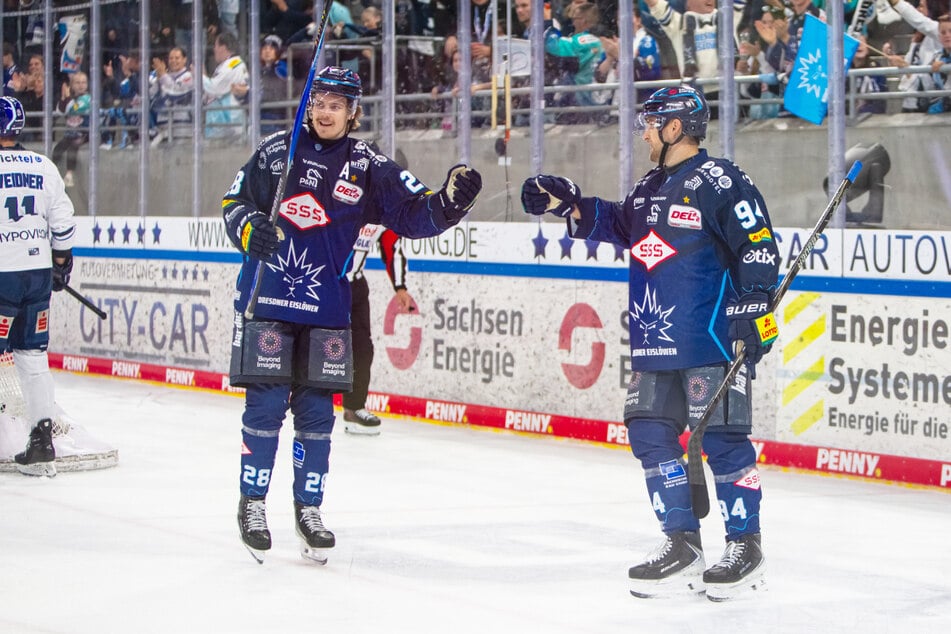 Zum Saisonstart am Freitag (18.9.) empfangen die Dresdner Eislöwen die Kassel Huskies