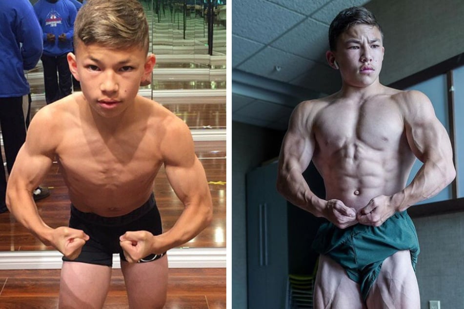 18 Year Old Body Builder Reveals Stunning Transformation Is This The New Arnold