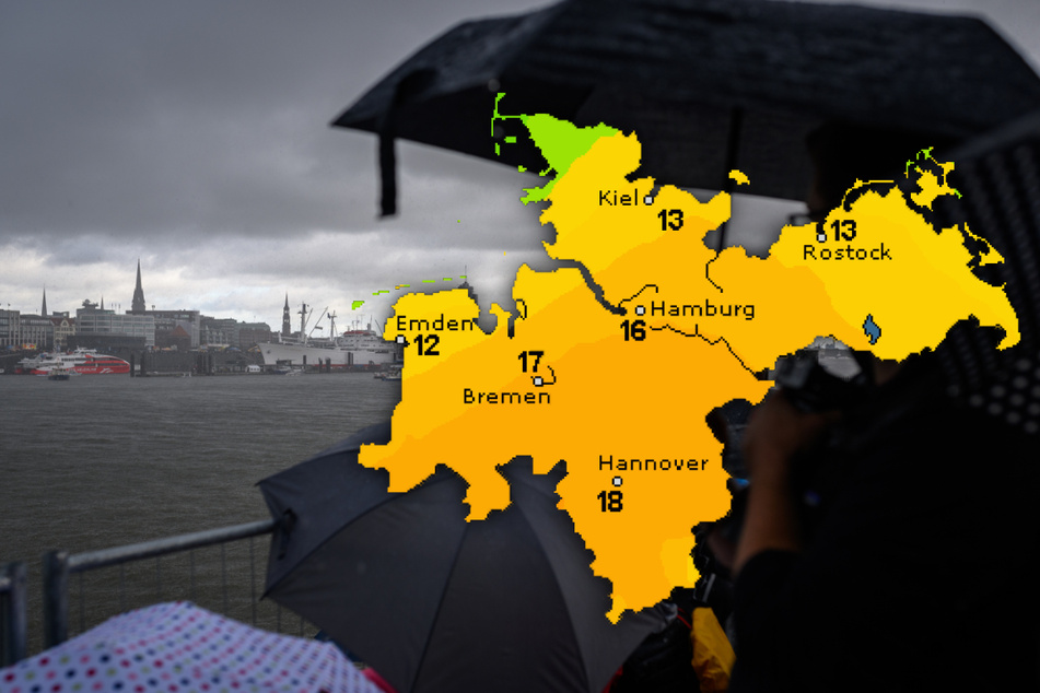 Wetter in Hamburg: Tief "Flurin" bringt Sturmböen