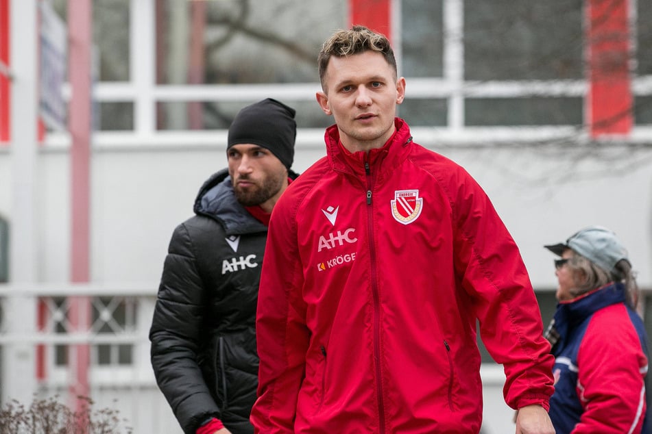 Trainingsauftakt 2025 in Cottbus mit Erik Tallig. Ab 1. Januar 2026 hat er einen neuen Verein.