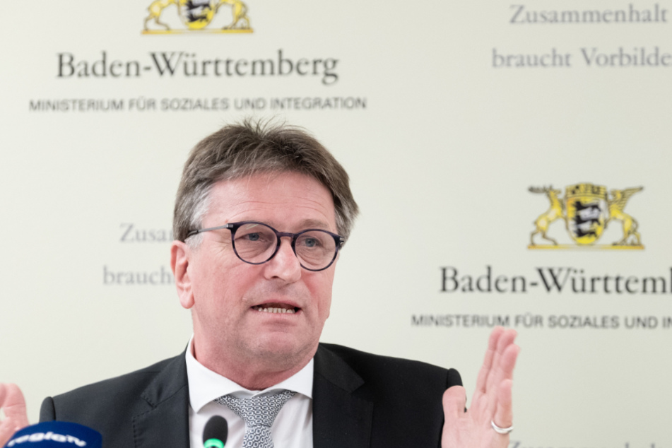Baden-Württembergs Gesundheitsminister Manne Lucha (58, Grüne).
