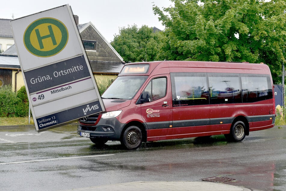 Chemnitz: Von der Probe zur Pflicht: Bus-Glück für Mittelbach und Grüna