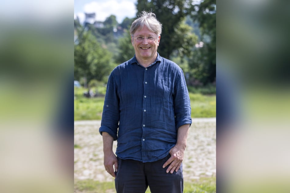 Festsprecher Holger Friebel freut sich trotz aller Schwierigkeiten auf das Elbhangfest.