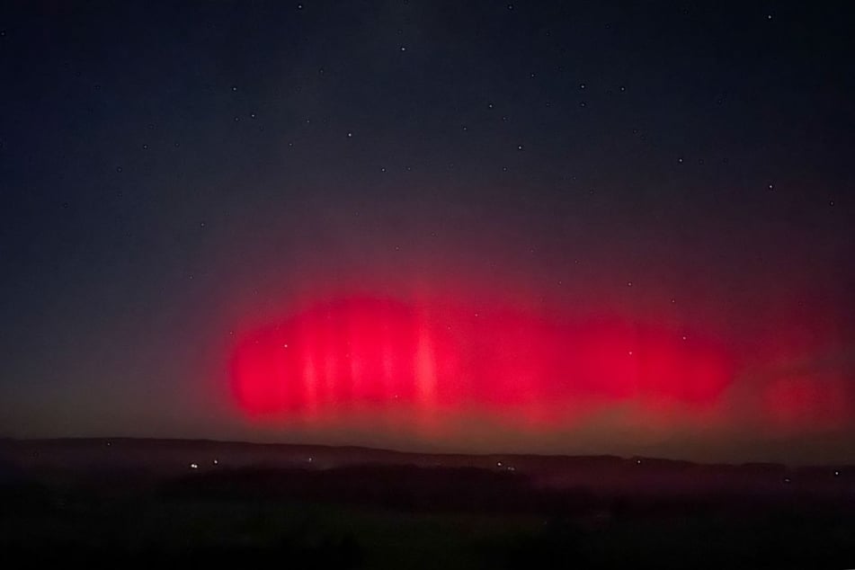 In der Nacht zum Mittwoch färbte sich der Himmel im Ländle mancherorts bunt.
