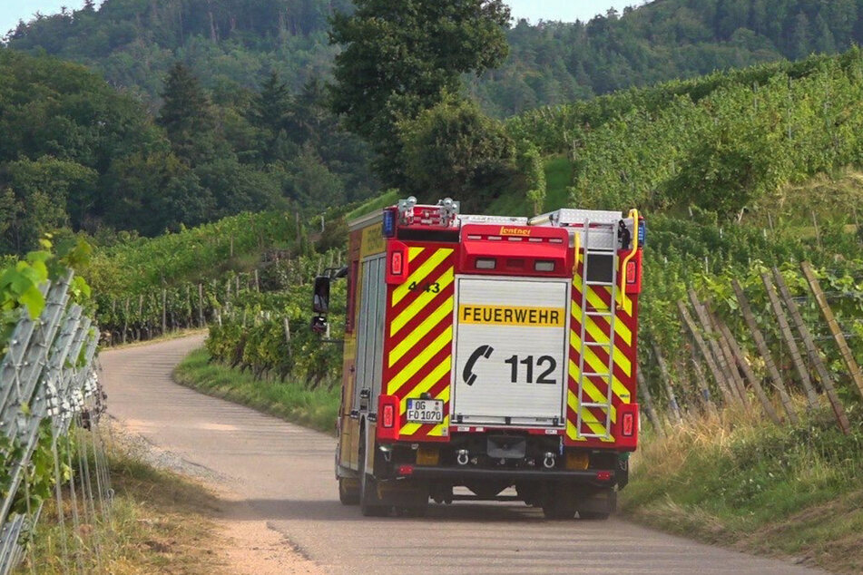 Die Feuerwehren aus Durbach, Ohlsbach, Offenburg, Fessenbach, und Zell-Weierbach waren im Großeinsatz vor Ort.
