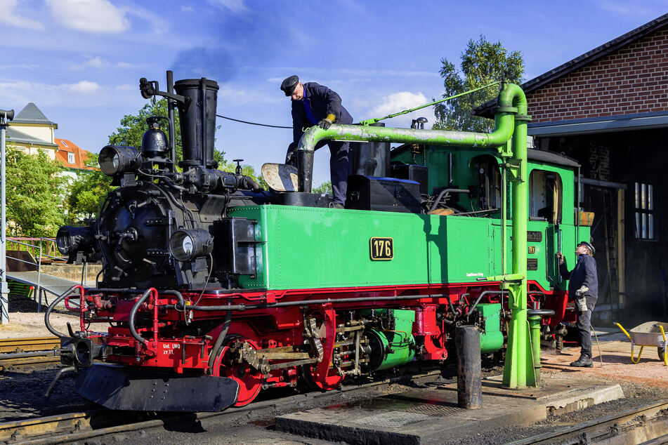Am Wochenende werden beim Bahnfest in Radeburg sowohl Erwachsene als auch Kinder staunen.