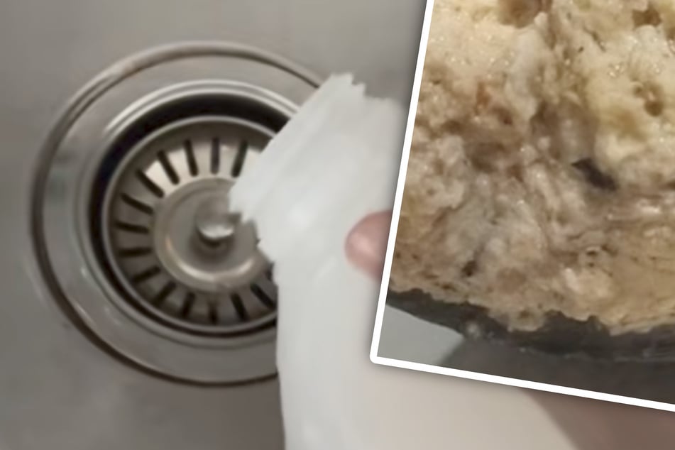 Bloß nicht! Milch im Ausguss kann zu fiesen Verstopfungen führen.