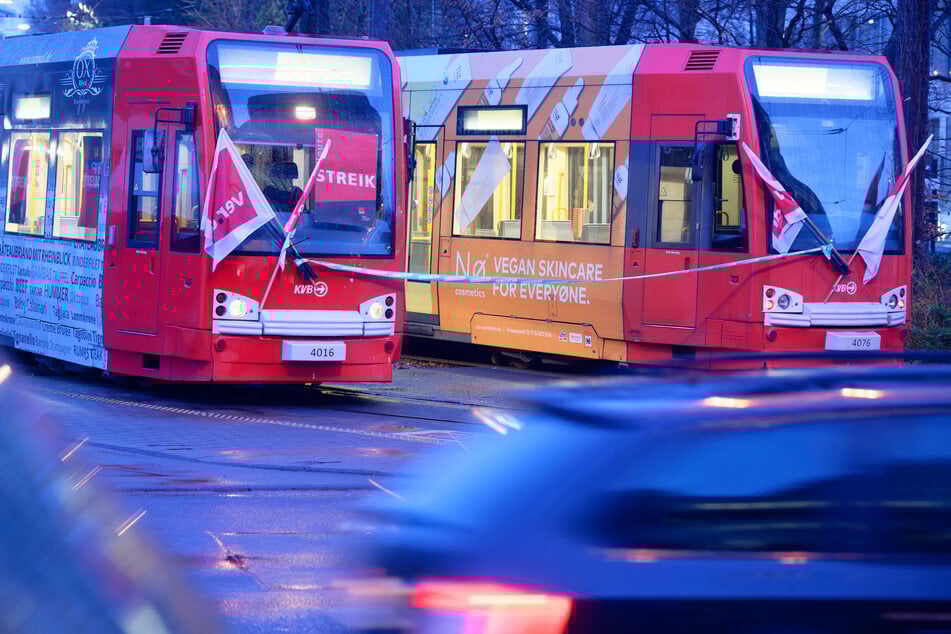 Auch bei der KVB in Köln wird es am Freitag und Samstag wieder zu Streiks kommen. (Symbolbild)