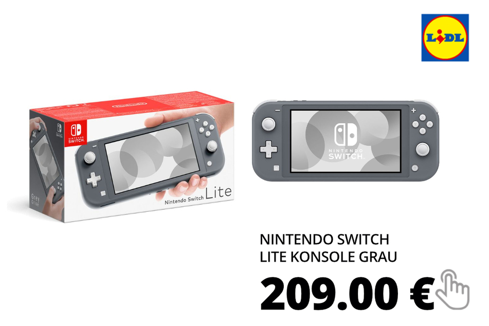 Nintendo Switch Lite Konsole Grau
