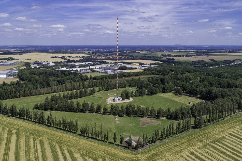 Wurde 2021 gesprengt: allseits beliebter Mittelwellen-Sender auf der Birkenhainer Höhe.