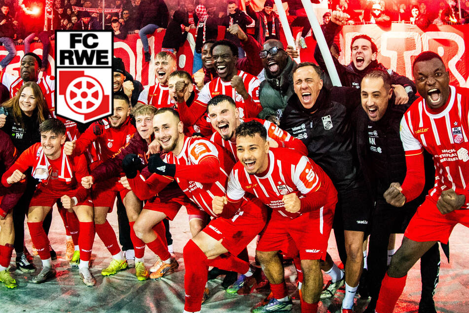 Spieler stürmen VIP, Trainer tanzt in der Disko: So exzessiv feiert Rot-Weiß Erfurt den Derbysieg