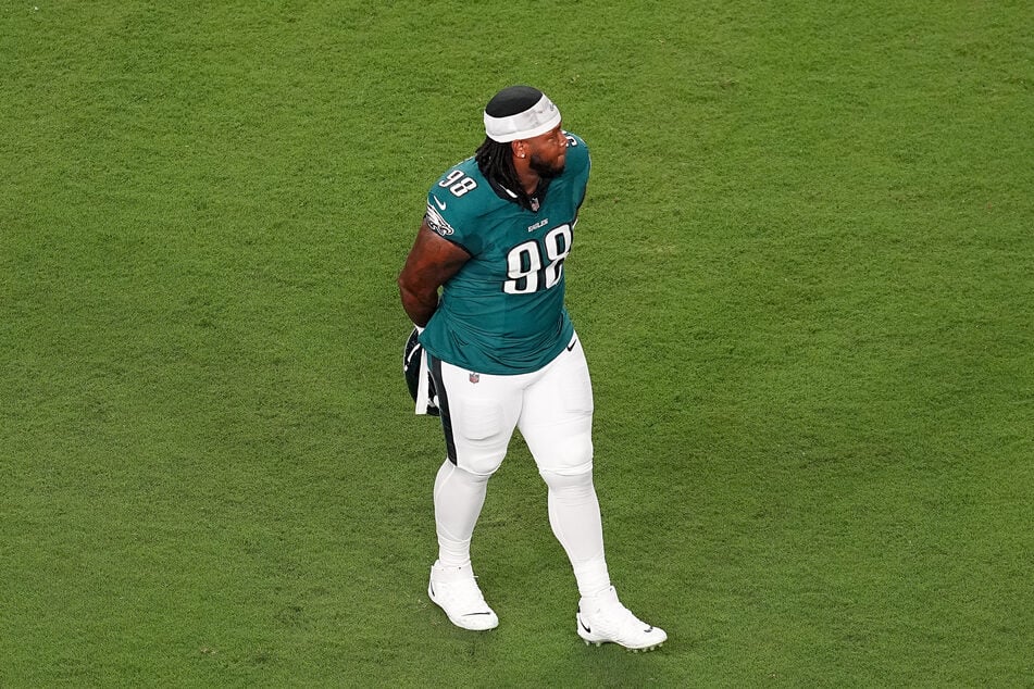 NFL-Star Jalen Carter (24) muss eine Geldstrafe zahlen.