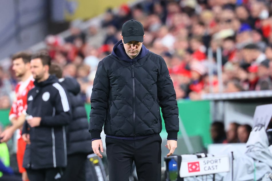 RB Leipzigs Trainer Ole Werner (37) regte sich besonders über eine Szene auf.