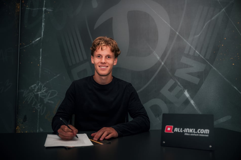 Till Neininger (19) ist der elfte Neuzugang von Dynamo Dresden. Er kommt per Leihe.