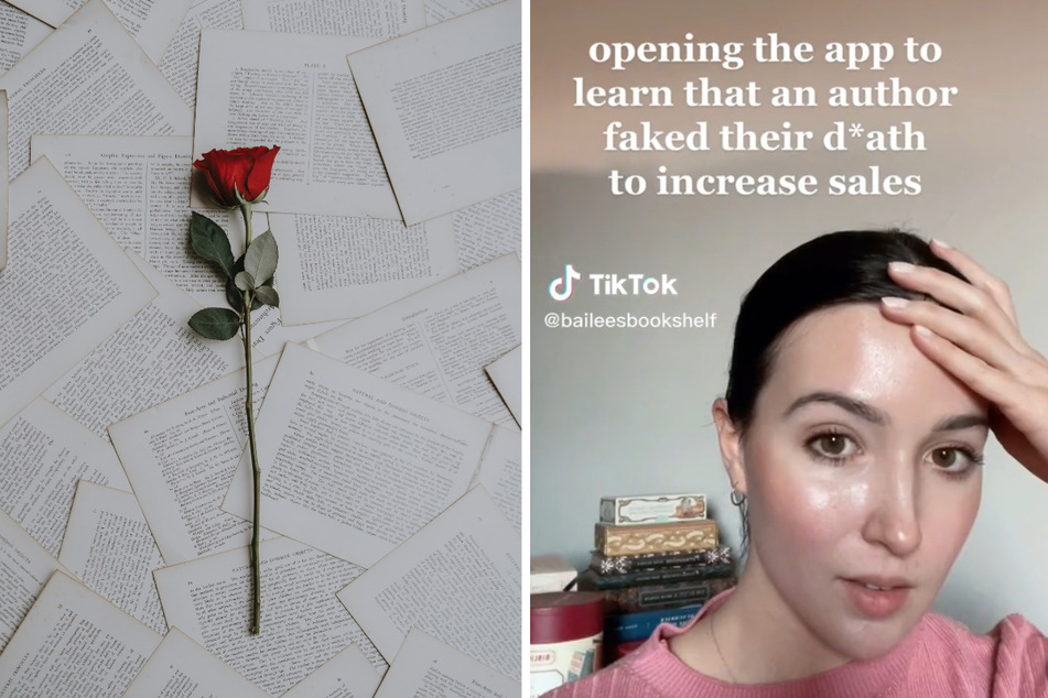 Social media was shook after news of a romance author's fake death broke online.