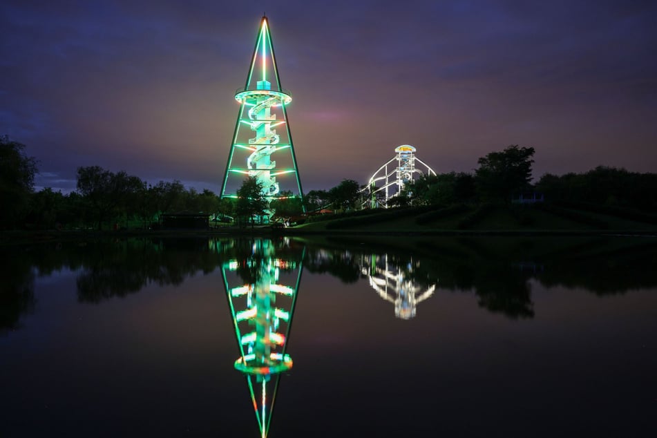 Die Erlebnispyramide im Sonnenlandpark ist ein echter Hingucker.
