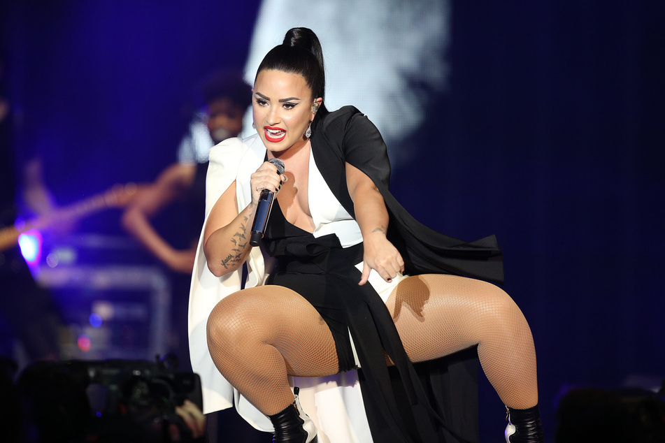 Demi Lovato (29) bei einem Auftritt in Brasilien.