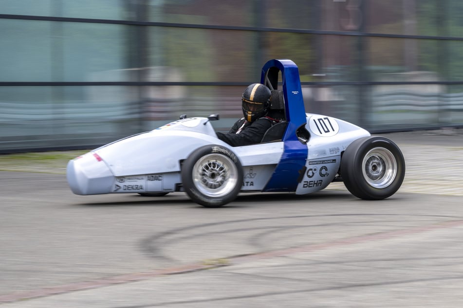 Mit diesem Boliden traten die Zwickauer Konstrukteure vor 20 Jahren bei der ersten Formula Student an.