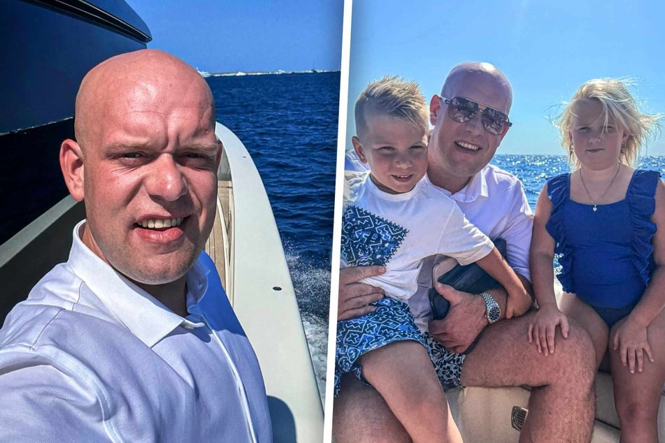 Na Ibize si Michael van Gerwen (36) letos v létě odpočinul po náročných měsících.