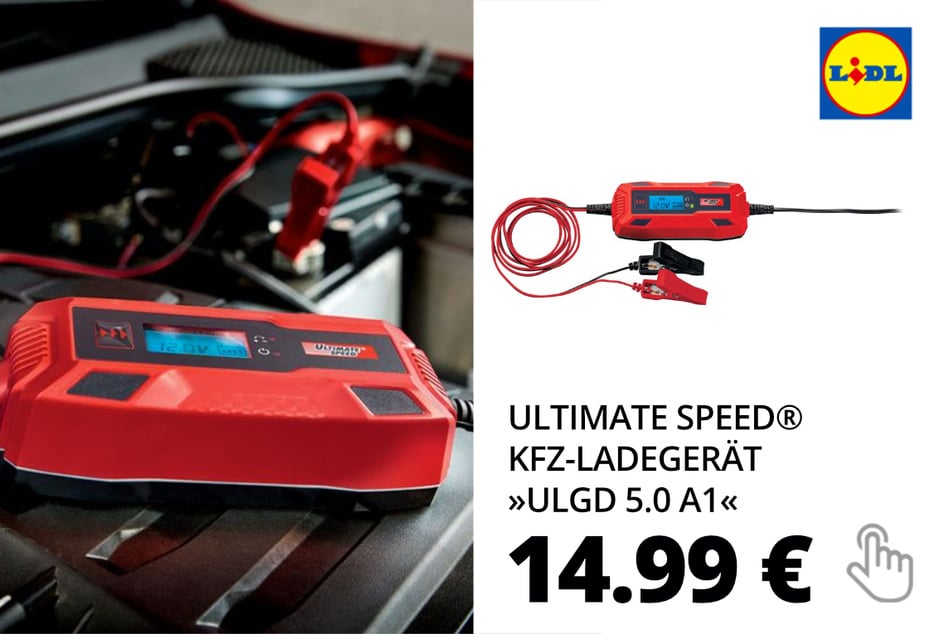 Ultimate Speed KFZ Batterieladegeät ULGD 5.0 A1 für alle Pkw- und