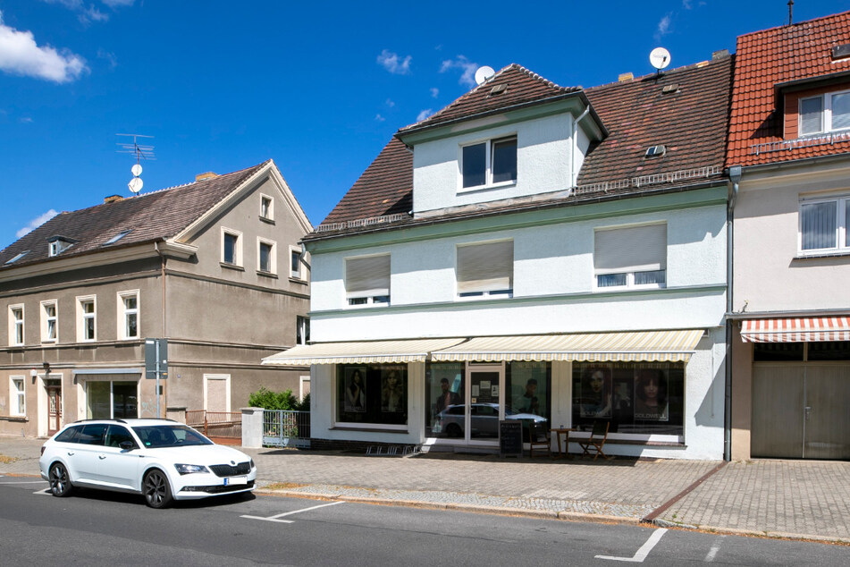 Der Friseur-Salon an der Bahnhofstraße in Weißwasser.