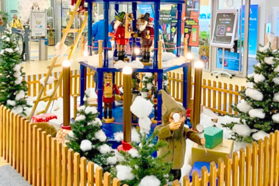In diesem Einkaufszentrum funkeln zu Weihnachten alle Kinderaugen