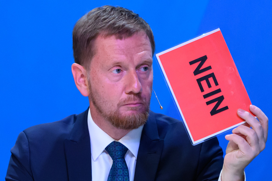 Klarer Fall für MP Michael Kretschmer (49, CDU): Mit der AfD auf keinen Fall, mit dem BSW - mal sehen.