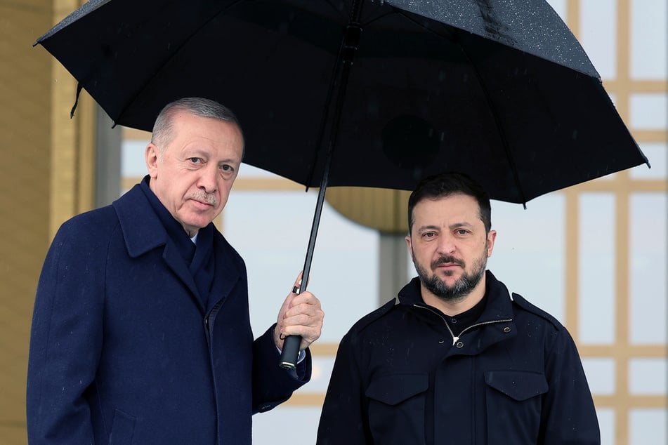 Der ukrainische Präsident Wolodymyr Selenskyj (47) hat den türkischen Präsidenten Recep Tayyip Erdogan (70) in Ankara besucht.