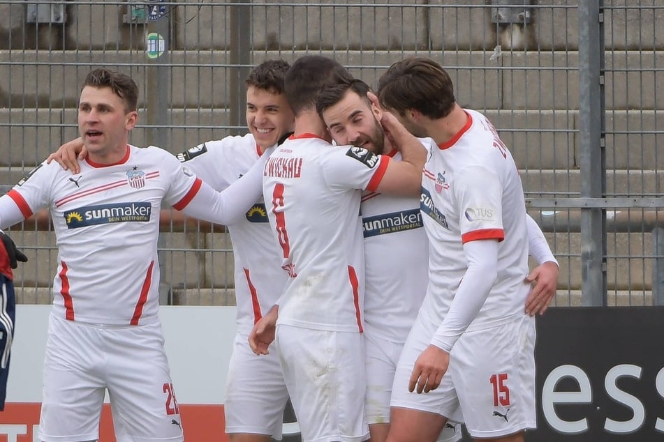 Der FSV Zwickau hat es endlich aus dem Tabellenkeller hinausgeschafft!